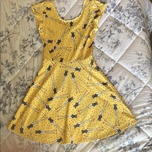 Yellow Pinup Dress Smak Parlour